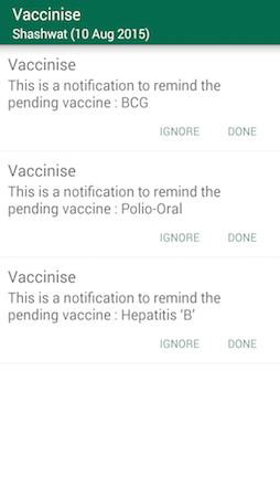 Vaccinise Screenshot 3